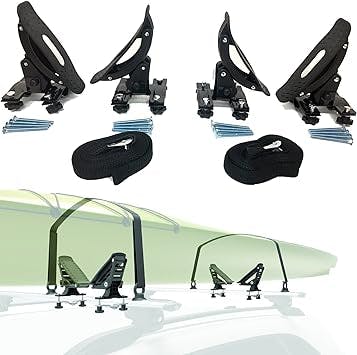 Roof-Mounted Kayak Carrier for Car SUV