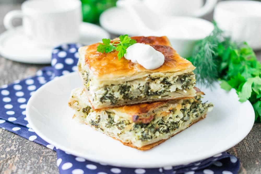 7. Spanokopita (Greek Spinach Pie)