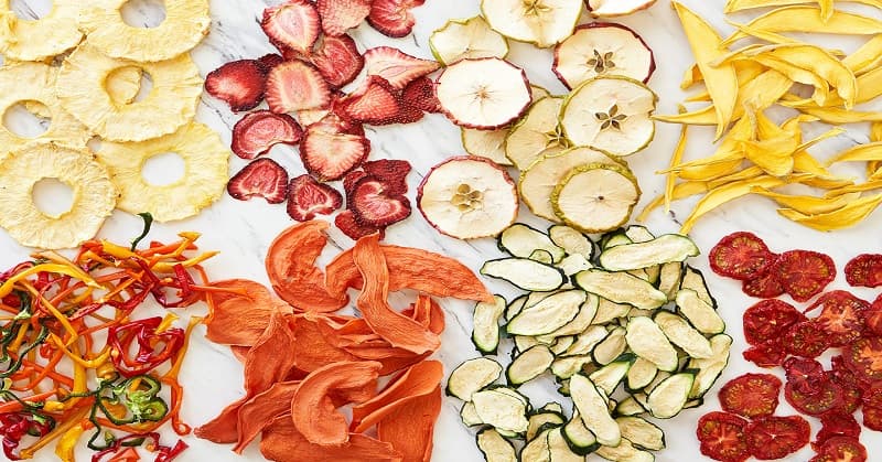 Dried fruits.