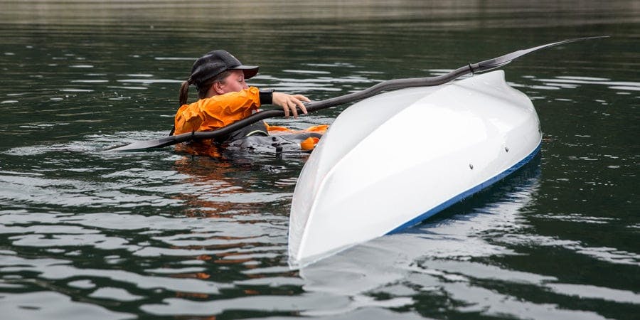 Righting the Capsized Kayak