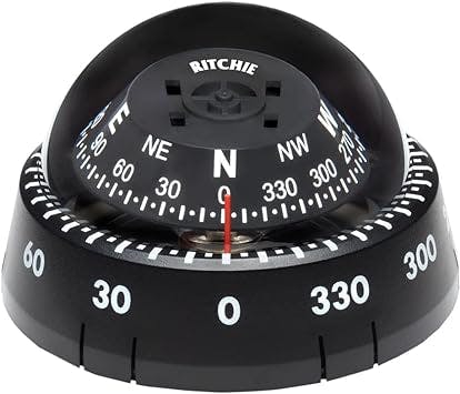 Ritchie Kayaker XP-99 - Black Mount Compass