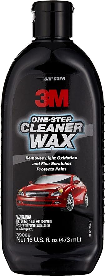 3M Cleaner Wax 16 oz, White