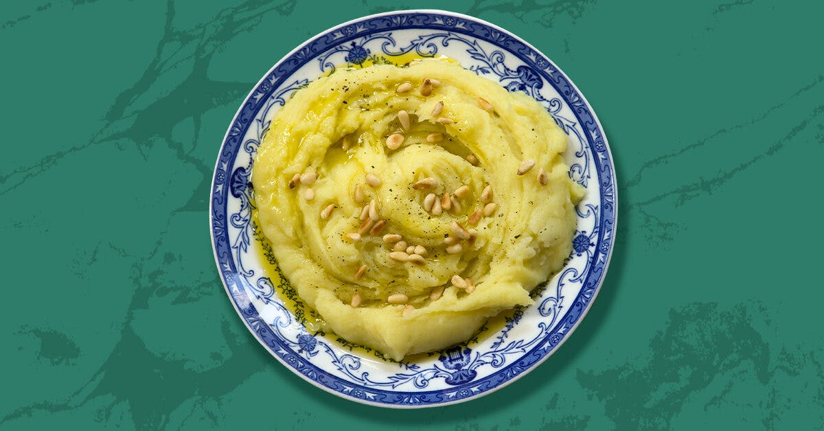 4. Skordalia (Greek Garlic and Potato Dip) 