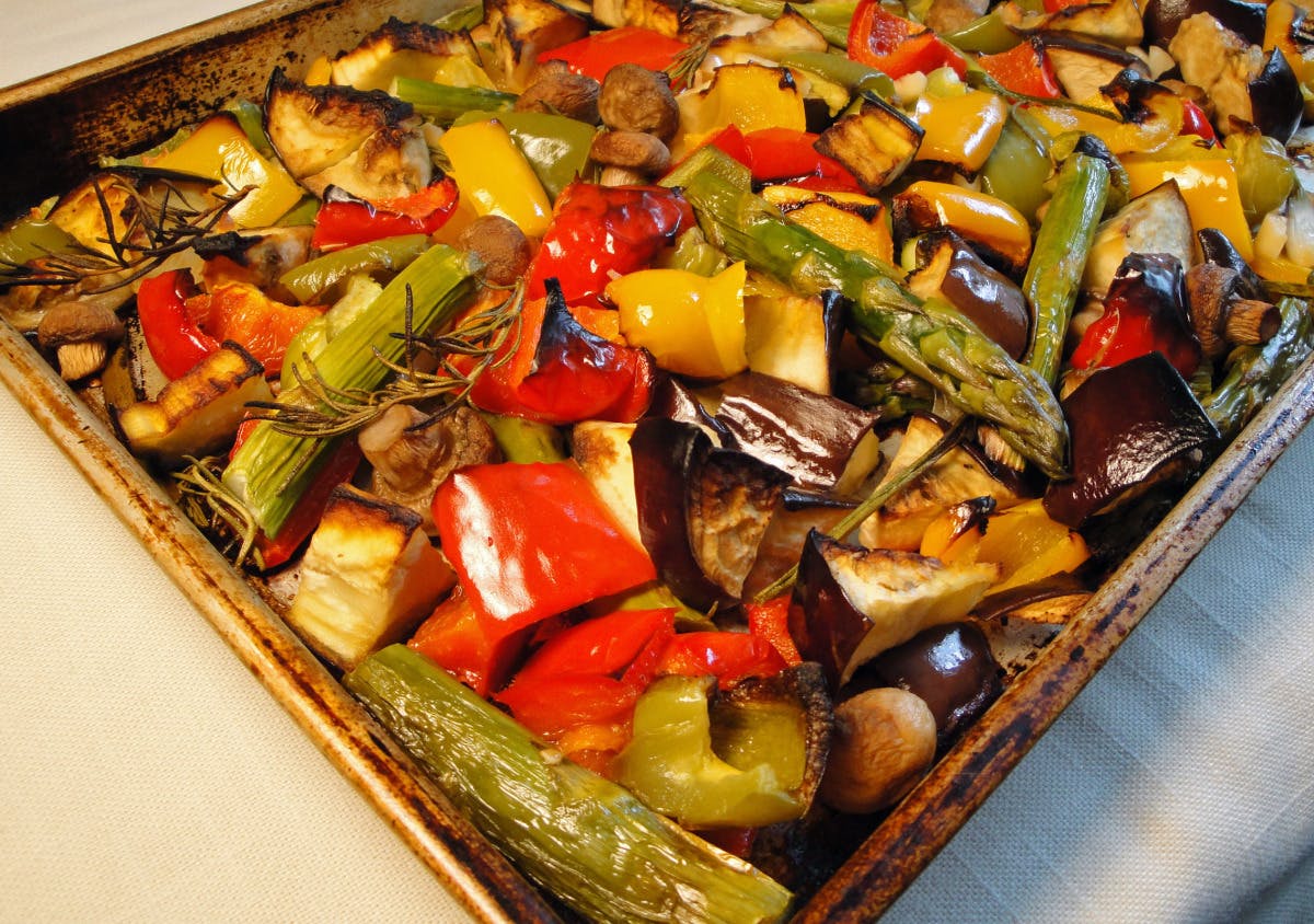 5. Italian Oven Roasted Vegetables