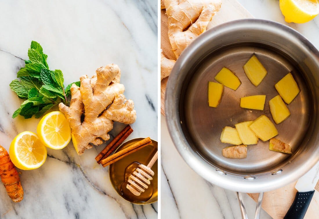 Components That Make Up Our Recipe for Ginger Tea