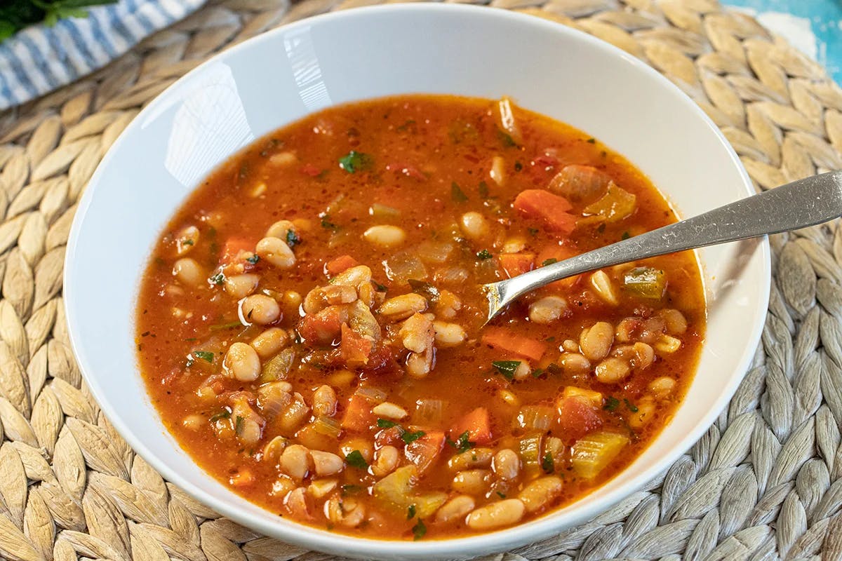 Fasolada: Greek White Bean Soup