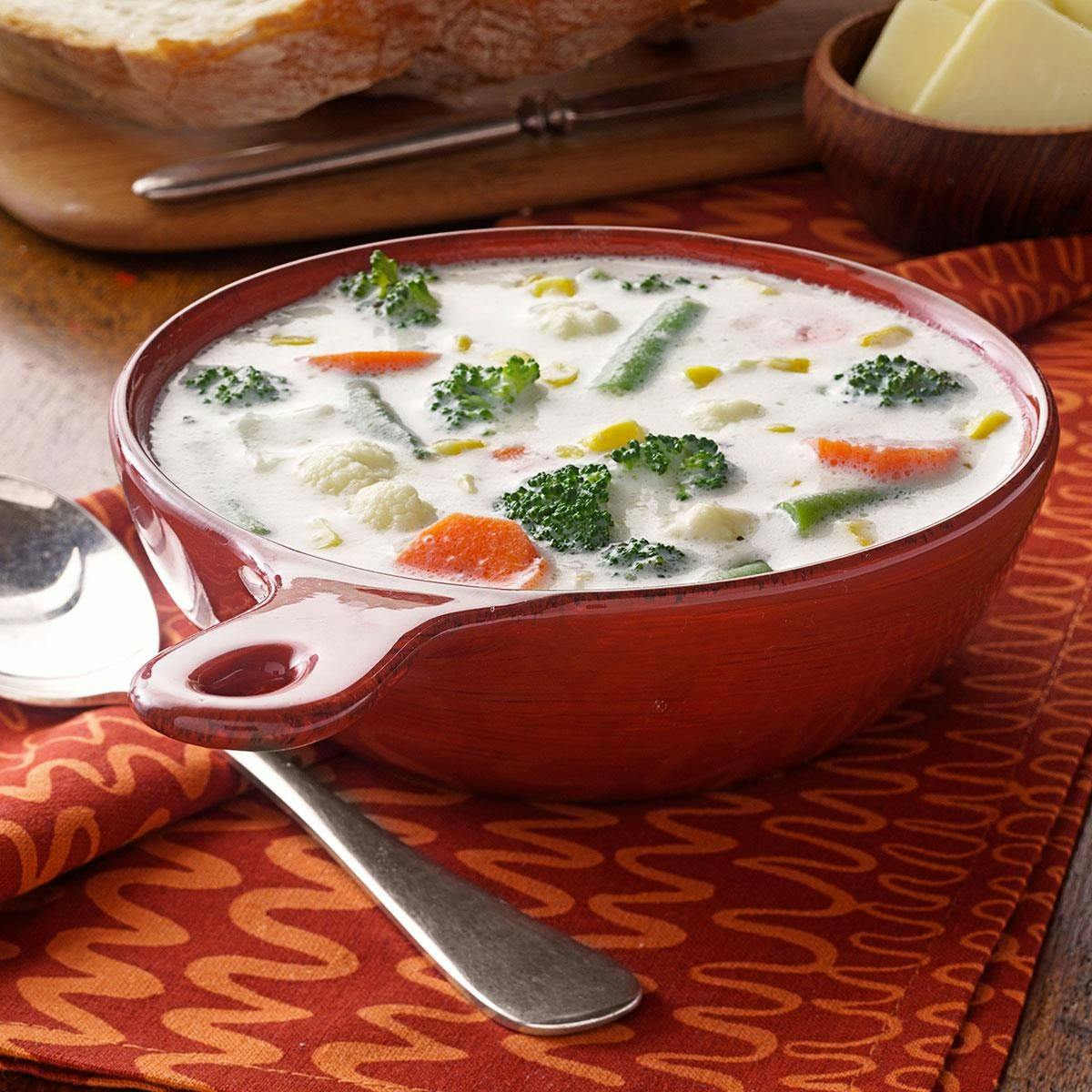 Recipes For Simple Cream Of Vegetable Soup