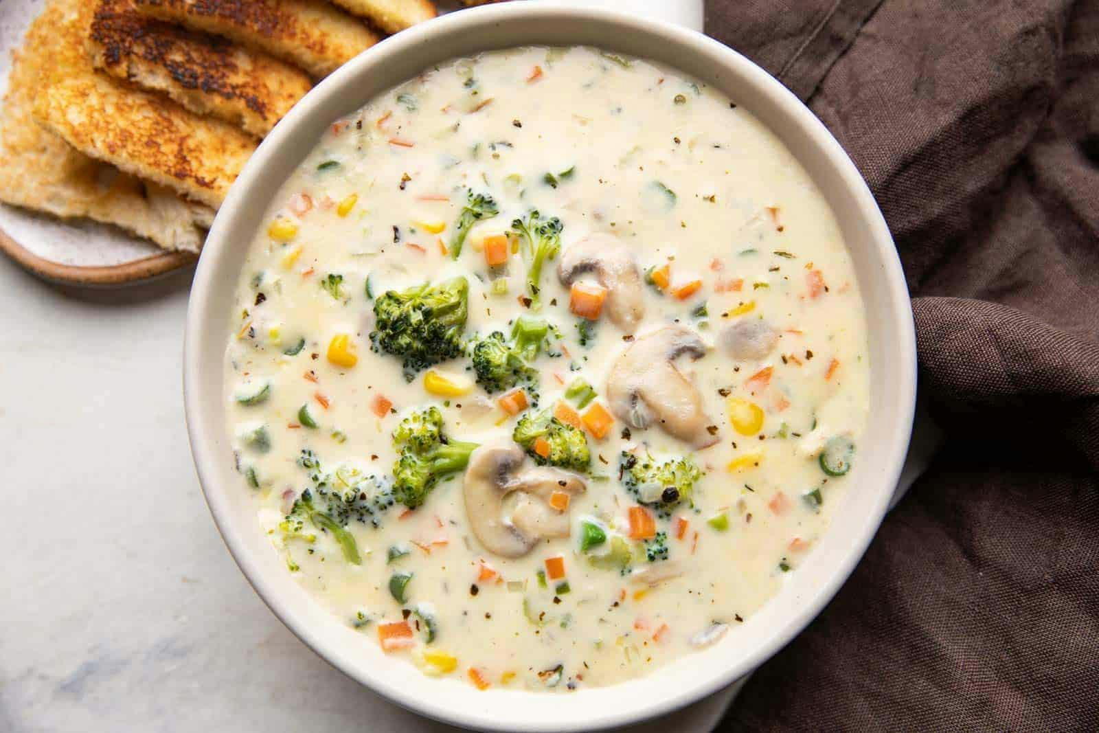 Recipes for creamy soups