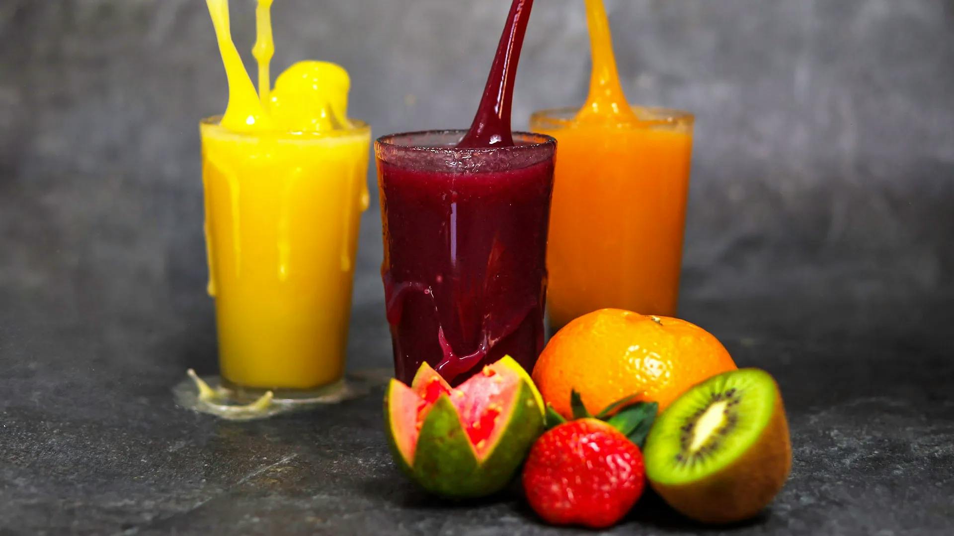 You can get a lot of nutrients from juice, and it is an easy