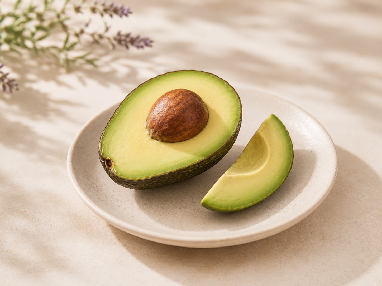 Avocado styled for a healthy weight-loss ingredient guide.